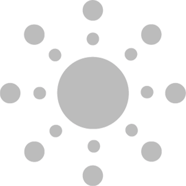 Abstract circular pattern with dots
